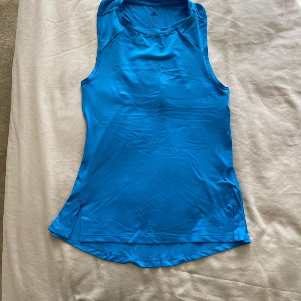 Adidas Women's Blue Training Tank Top